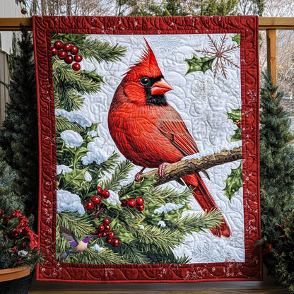 Red Cardinal WX2110023CL Quilt