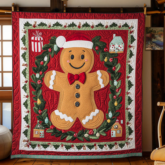 Gingerbread Man WX1211023CL Quilt