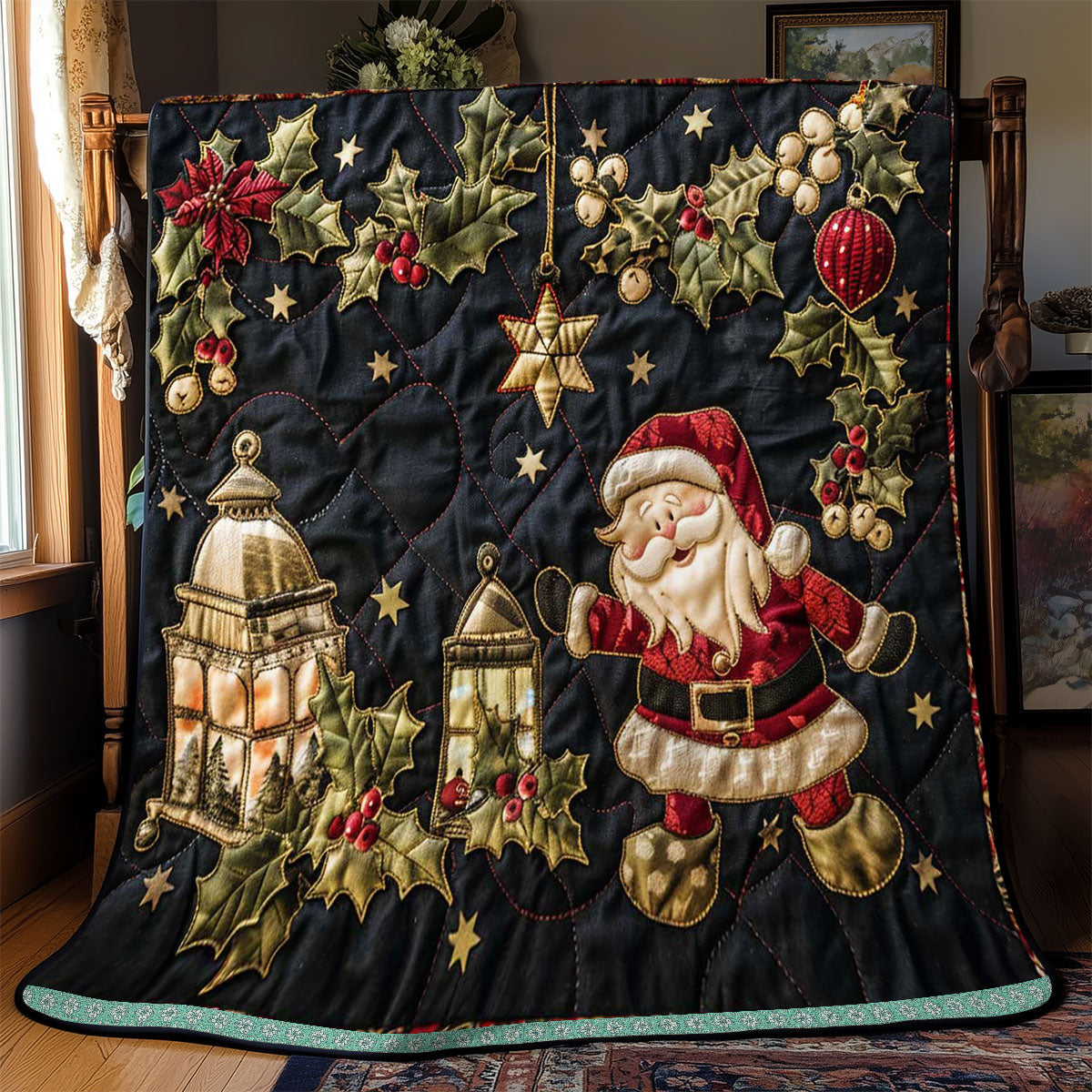 Santa Claus WJ1109012CL Quilt