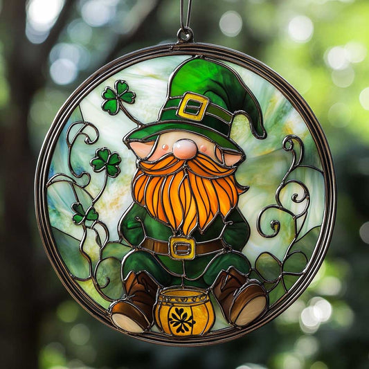 Emerald Gnome WN0402052CL Suncatcher