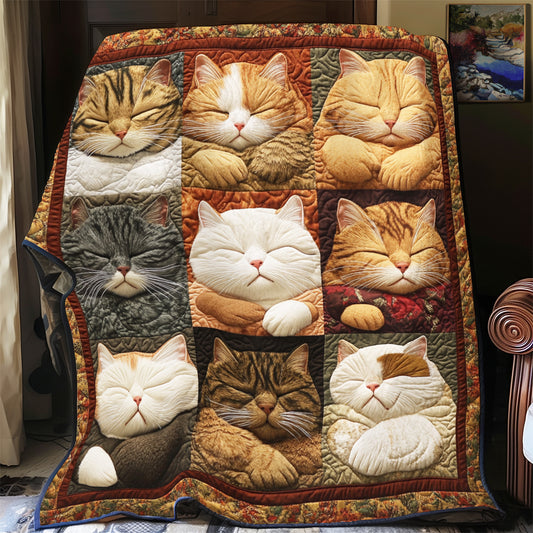 Cozy Kitty Patchwork YR0206013CL Quilt