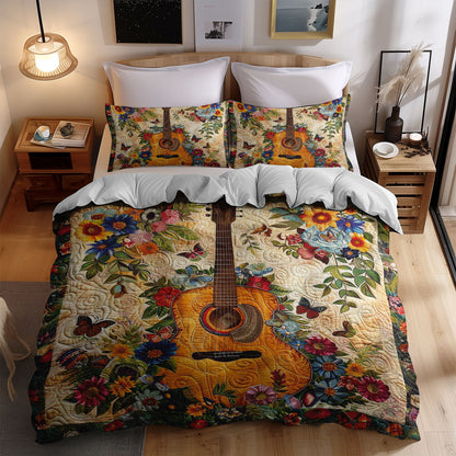 Flower Guitar WJ1109029CL Duvet Cover Set