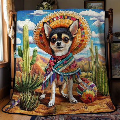 Sombrero Hat Chihuahua WY2511037CL Quilt