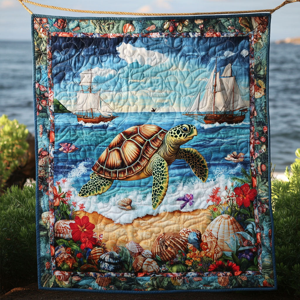 Turtle Sea WT0501002CL Quilt