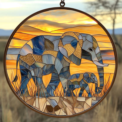 Elephant Family WY2801033CL Suncatcher