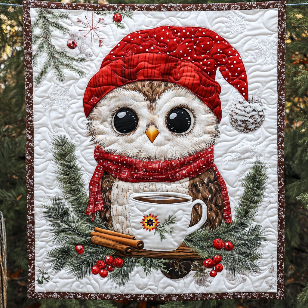 Owl Christmas WT2110016CL Quilt