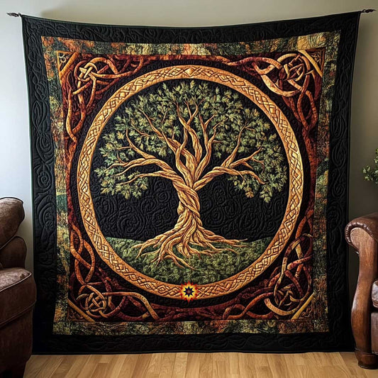 Forest Tree Of Life WP1911017CL Quilt