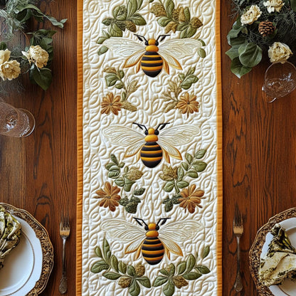 Elegant Bee CP2304033CL Quilted Table Runner