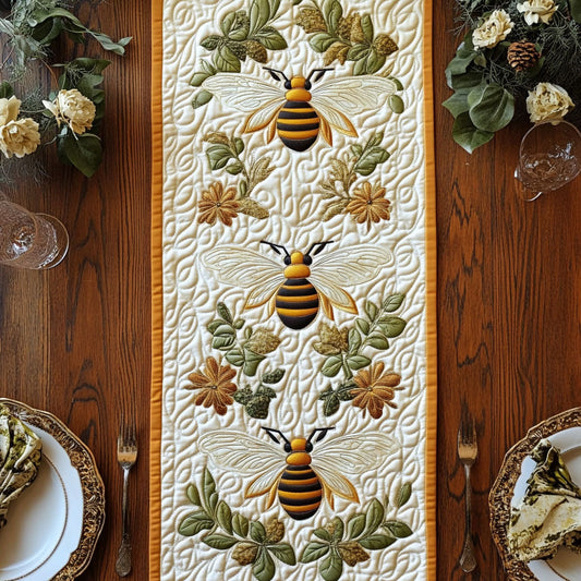 Elegant Bee CP2304033CL Quilted Table Runner