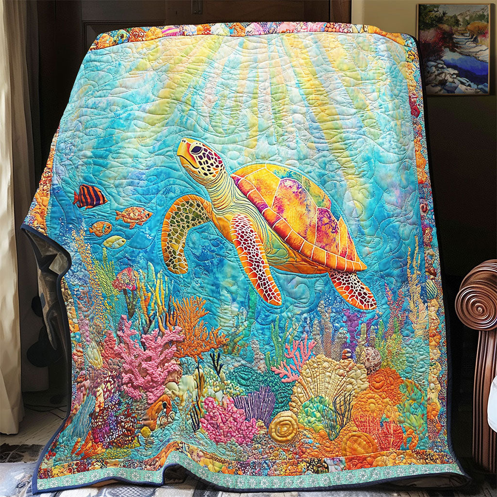 Sea Turtle WT0703097CL Quilt
