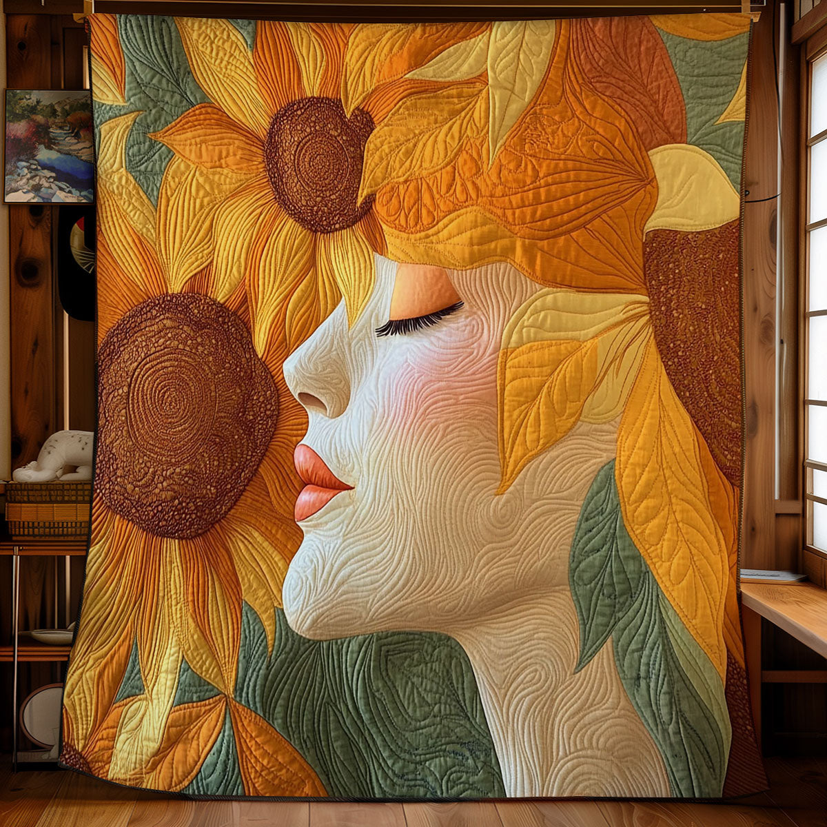 Sunflower Women WY0202064CL Quilt