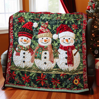 Christmas Snowman WJ0912008CL Quilt