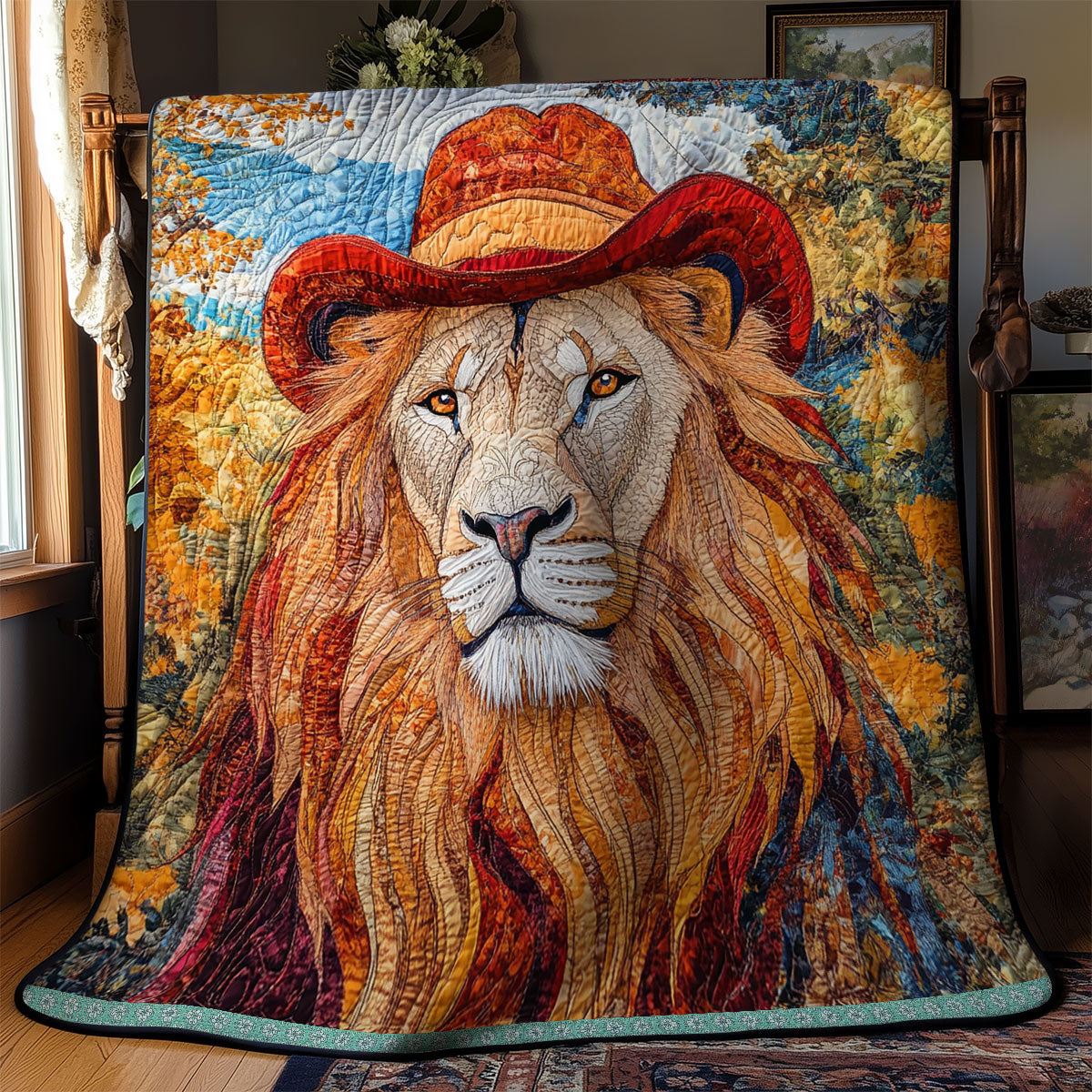Lion Hat WX0212031CL Quilt