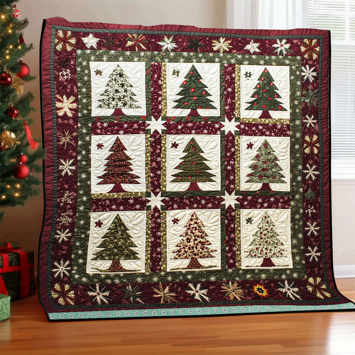 Christmas Tree WJ0512014CL Quilt