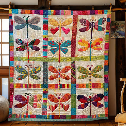 Patchwork Dragonflies WJ1209022CL Quilt