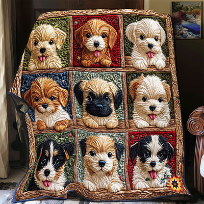 Cute Dog WY2911048CL Quilt