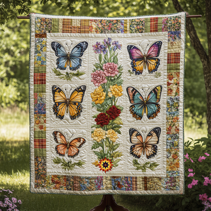 Butterfly Garden WG1112001CL Quilt