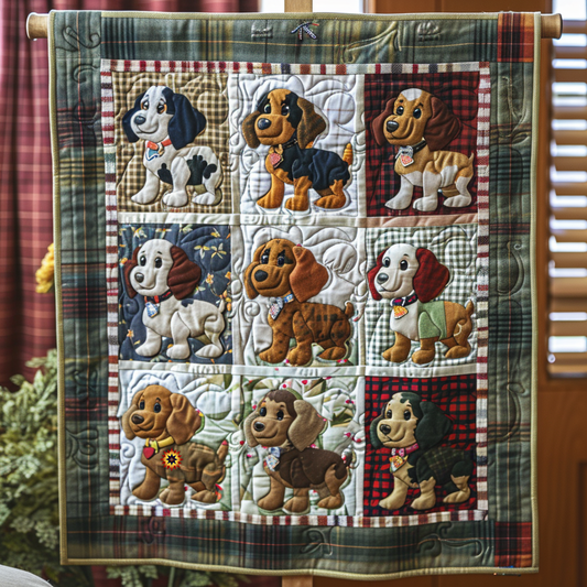 Patchwork Dog WJ0611022CL Quilt