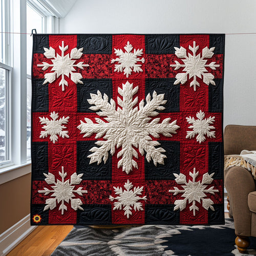 Christmas Snowflake WJ1511012CL Quilt