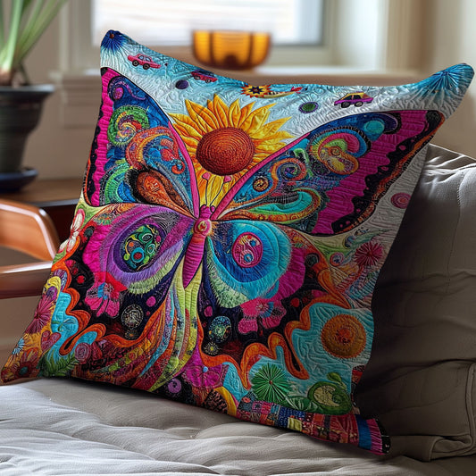 Butterfly Hippie WY2212070CL Quilt Pillow Case