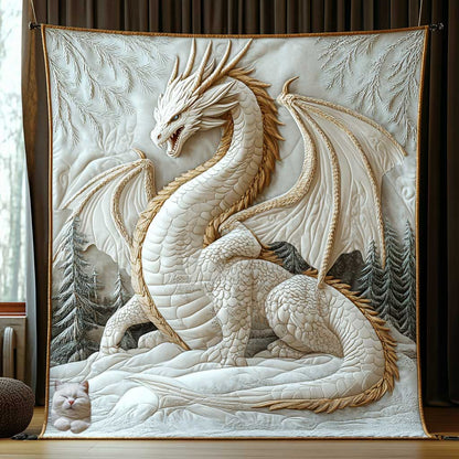 Winter Dragon WP0612024CL Quilt