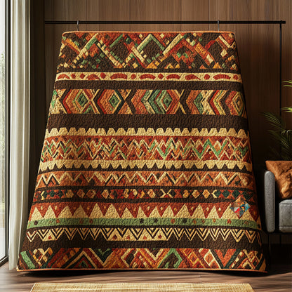 Native American Tribal Pattern WU3110054CL Quilt