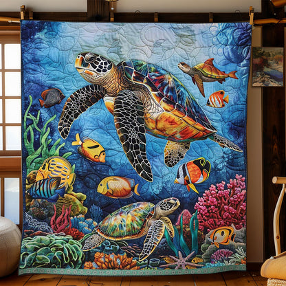 Sea Turtle WJ1109018CL Quilt