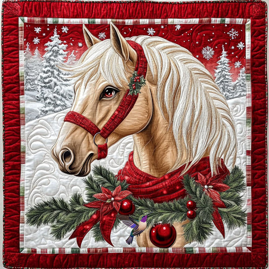 Christmas Horse WY0712002CL Quilt