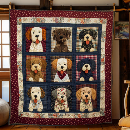 Cute Dog WY1502040CL Quilt