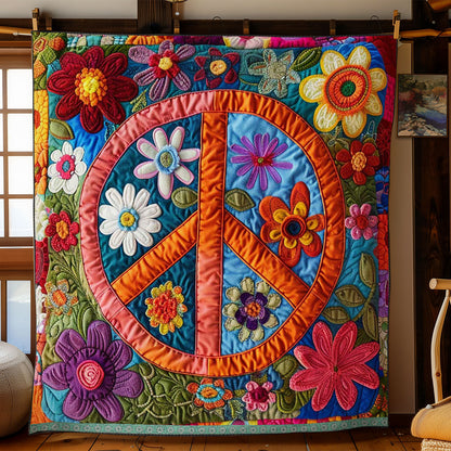 Trippy Hippie Sign WJ2709022CL Quilt