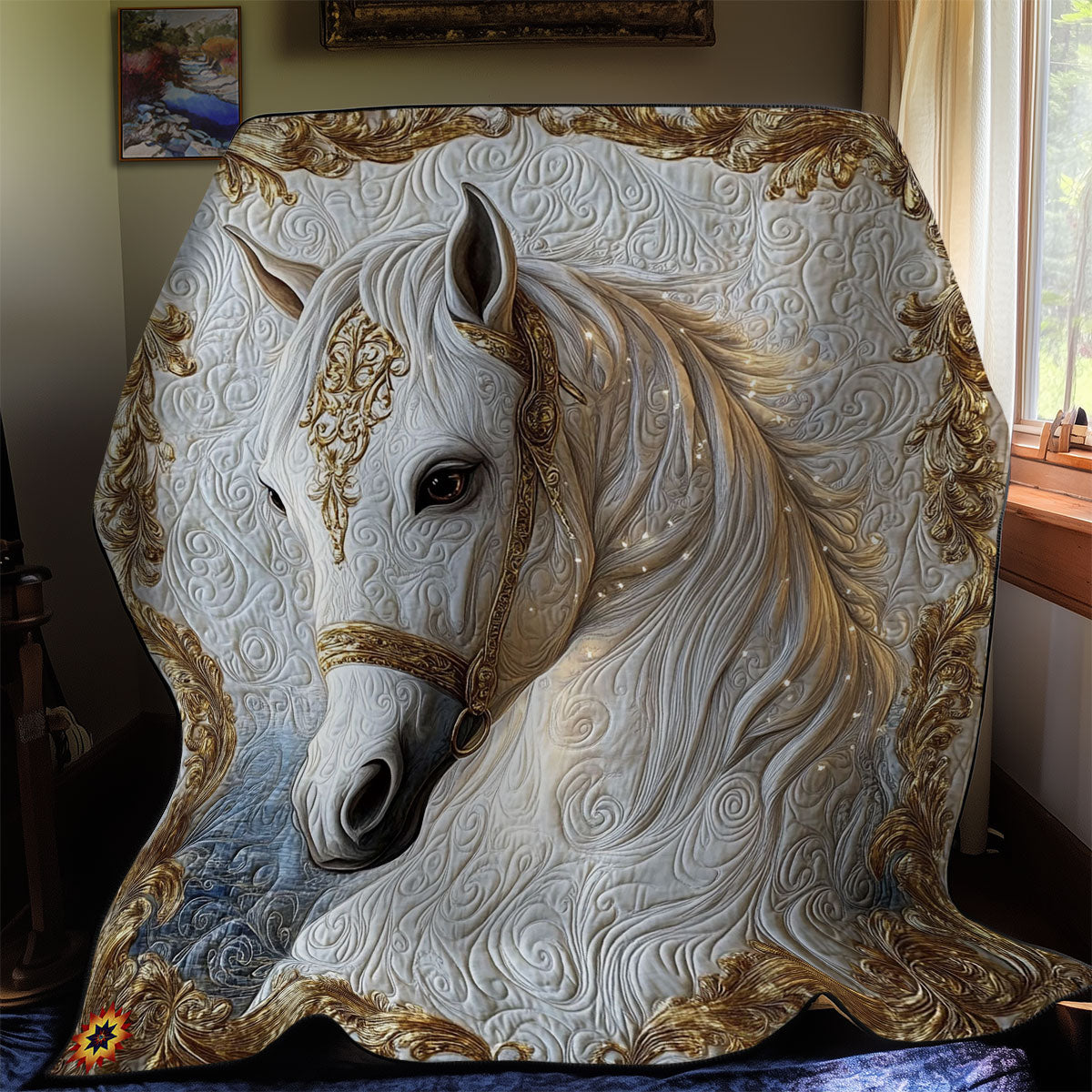 White Horse WY2811018CL Quilt