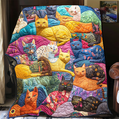 Cat Parade YR2512021CL Quilt