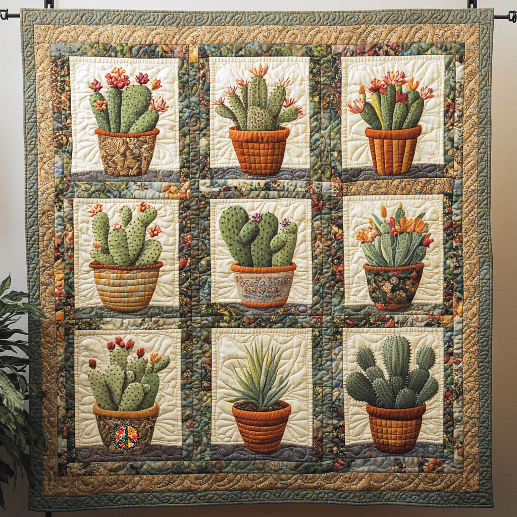 Vintage Cactus WJ2211025CL Quilt