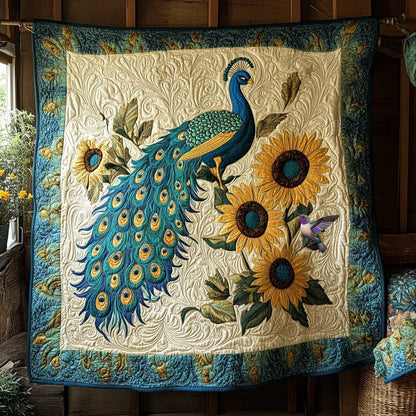 Enchanted Peacock WN0711070CL Quilt