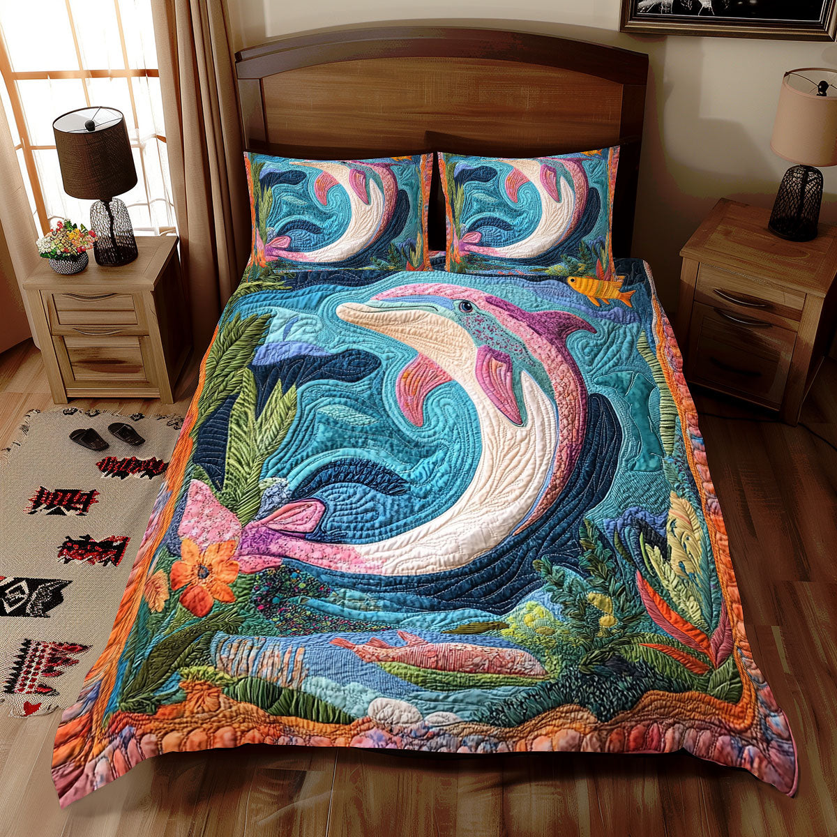 Dolphin WX2511068CL Duvet Cover Set