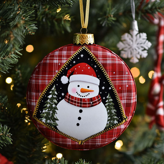 Merry Little Snowman WN1510068CL Christmas Ornament