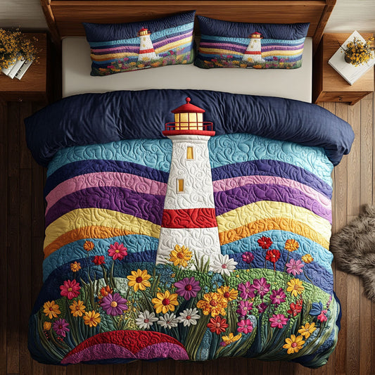 Floral Lighthouse CP2508064CL Duvet Cover Set