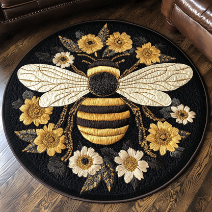 Queen Bee XR1203015CL Quilted Round Mat