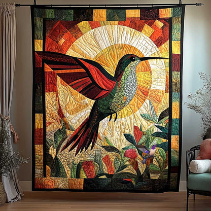 Sunlit Hummingbird WN0910097CL Quilt