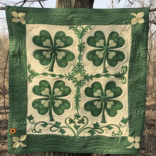 Irish Shamrock WJ0511014CL Quilt
