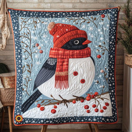 Bullfinch Winter WX0711007CL Quilt