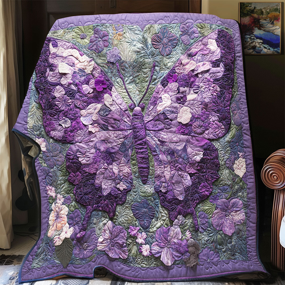 Ethereal Butterfly Serenity YR0701024CL Quilt