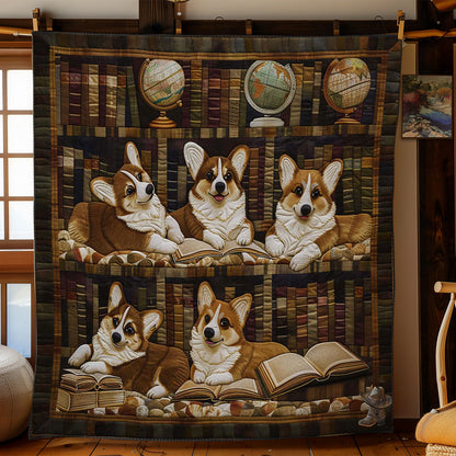 Curious Corgi WN2910033CL Quilt