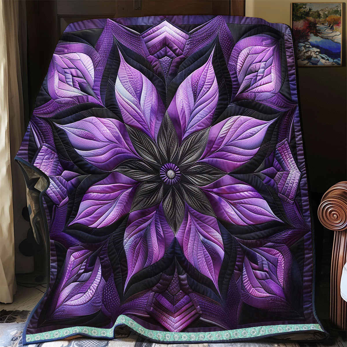 Deep Purple Reverie WN1309036CL Quilt