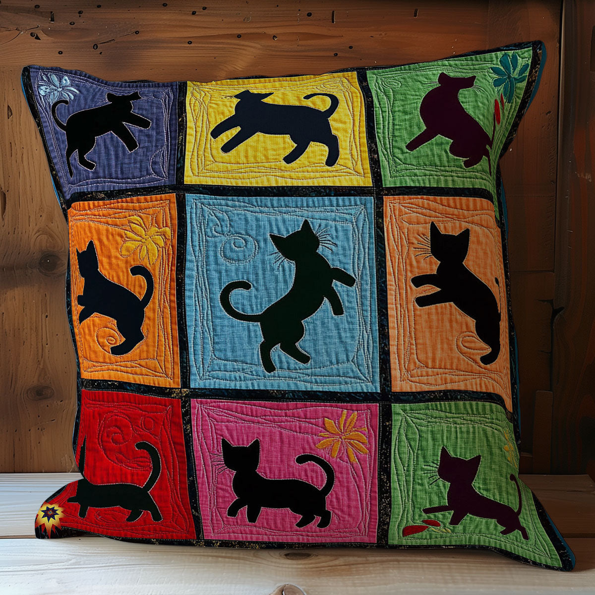 Cat WY2911055CL Quilt Pillow Case