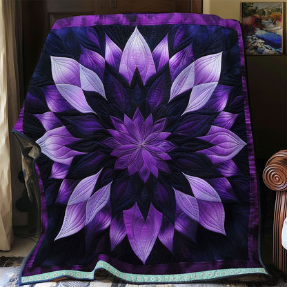 Purple Mystique Bloom WN1309037CL Quilt