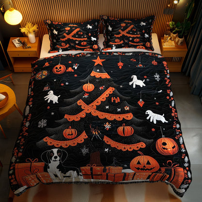 Dog's Magical Christmas Palette WN1010121CL Duvet Cover Set