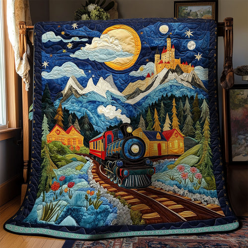 Train In Night WX1511041CL Quilt