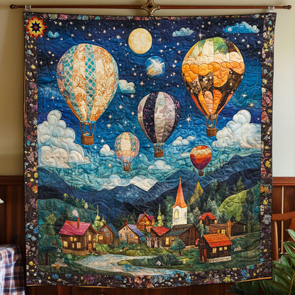 Hot Air Balloon WY2211008CL Quilt