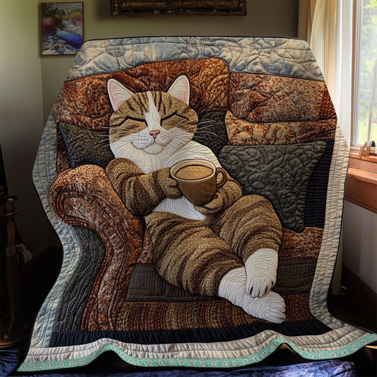 Cat Drink WX0612013CL Quilt